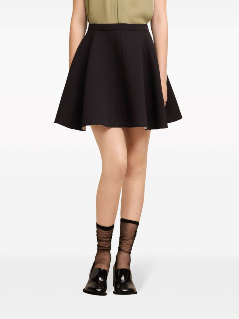 virgin wool skater mini skirt 5
