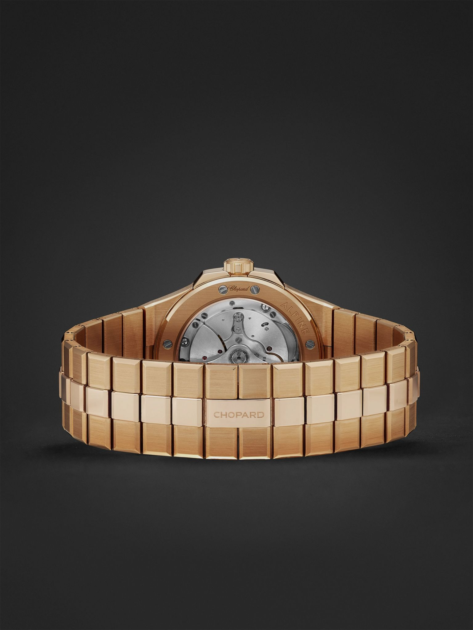 Alpine Eagle Large Automatic 41mm 18-Karat Rose Gold Watch, Ref. No. 295363-5001 Blue - 7