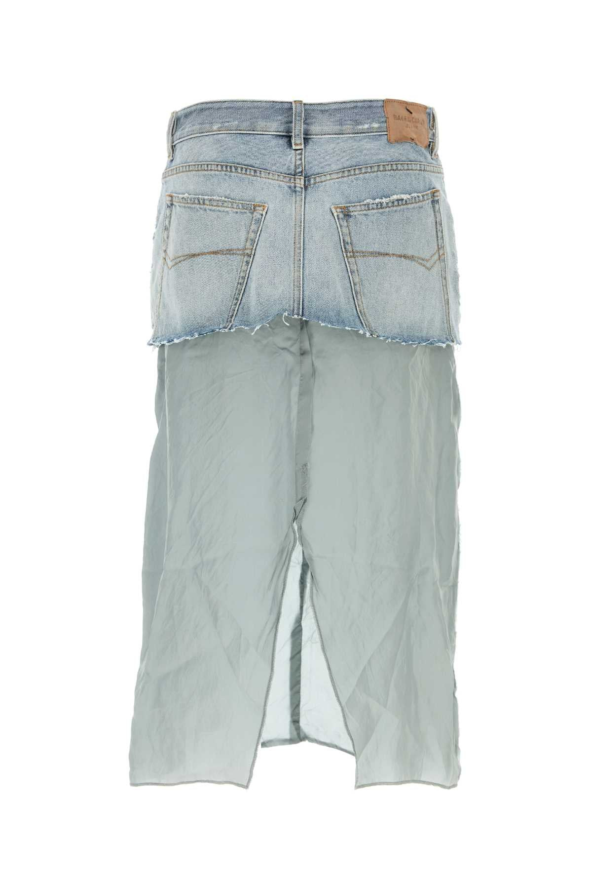 Balenciaga Women Denim Skirt - 2