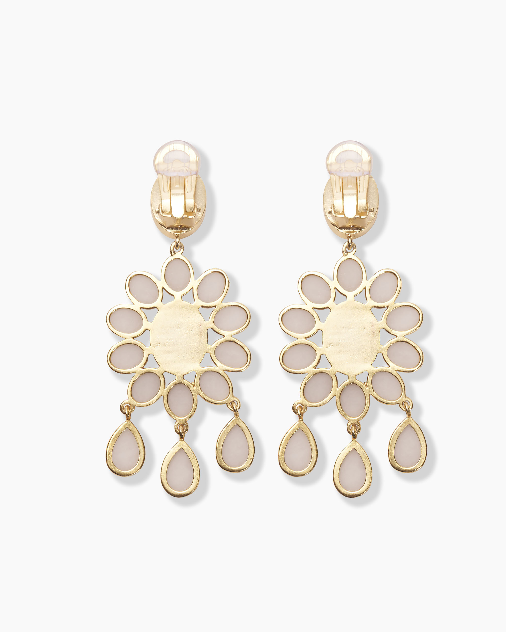 Carolina Herrera x Olympia Babylonia Flower Power Earrings - 2