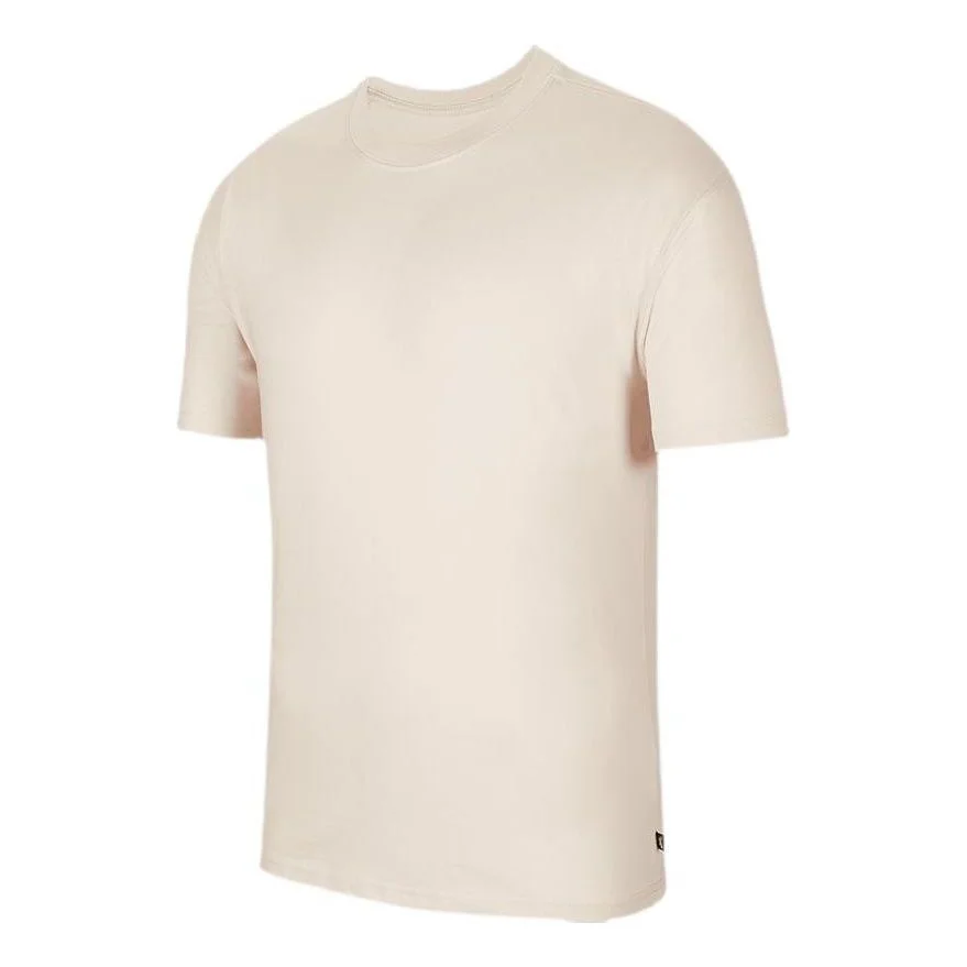Nike Solid Color Loose Round Neck Short Sleeve Soft Orange DB9976-805 - 1
