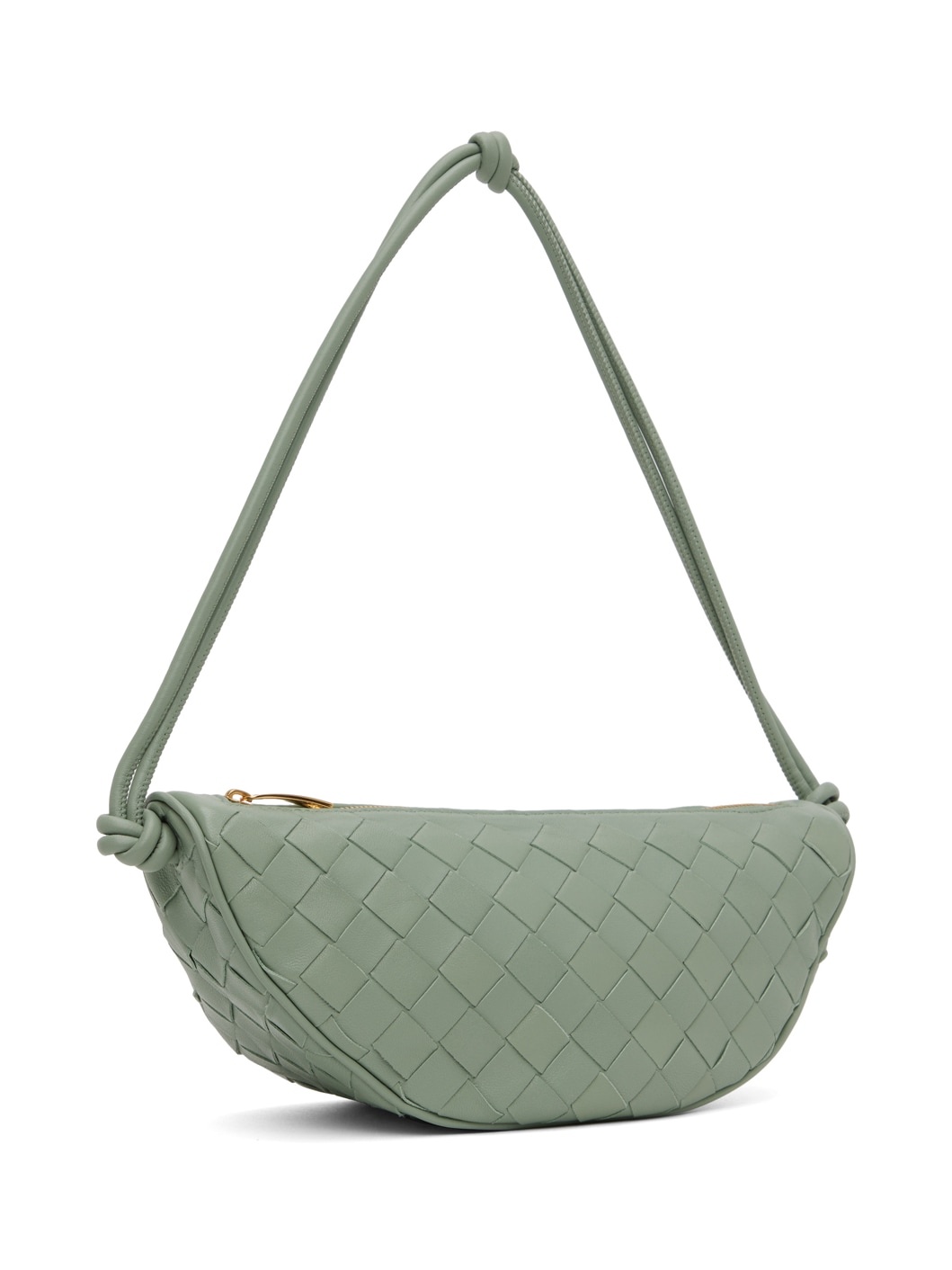 Taupe Pouch On Strap Bag - 2