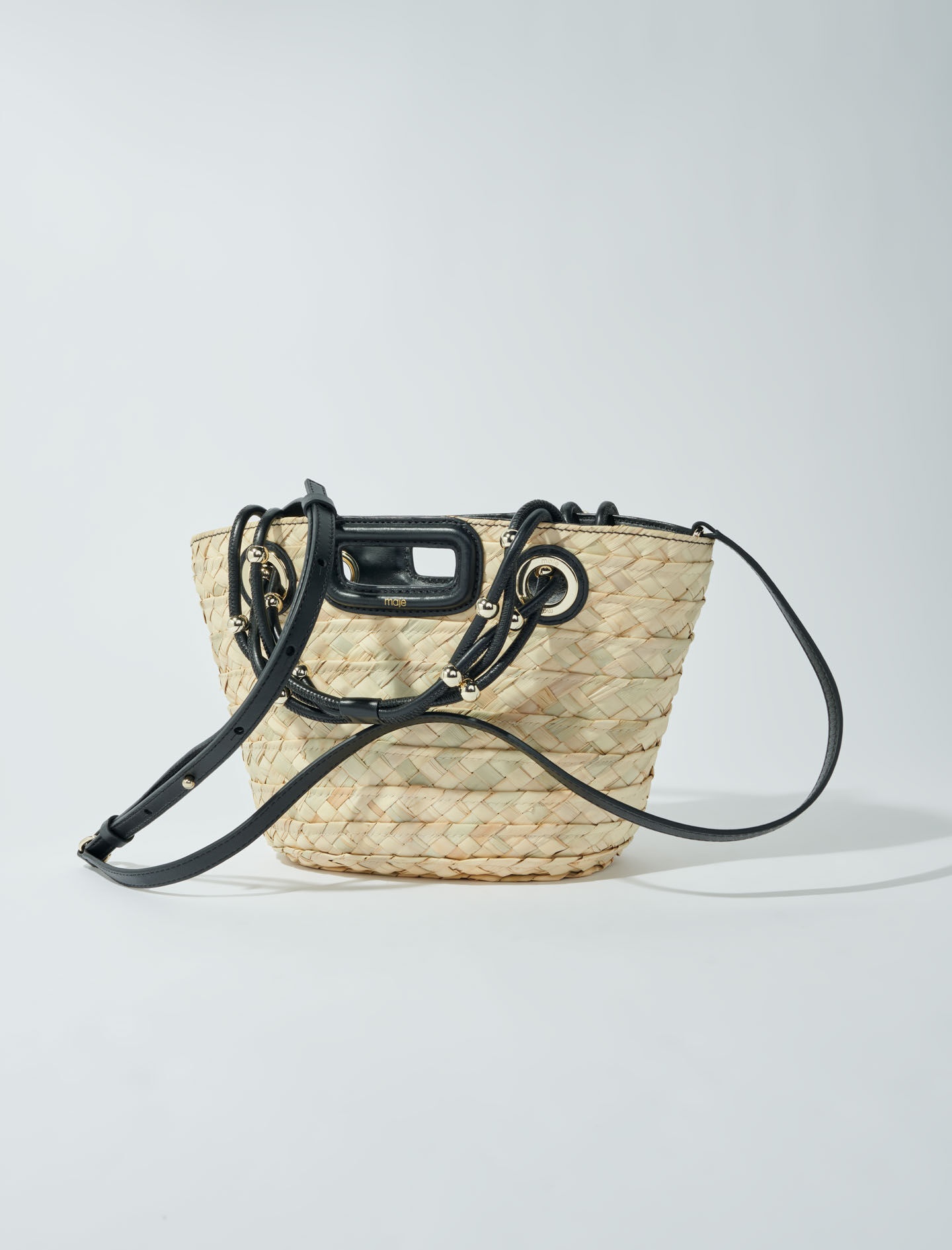 Mini woven basket bag - 2