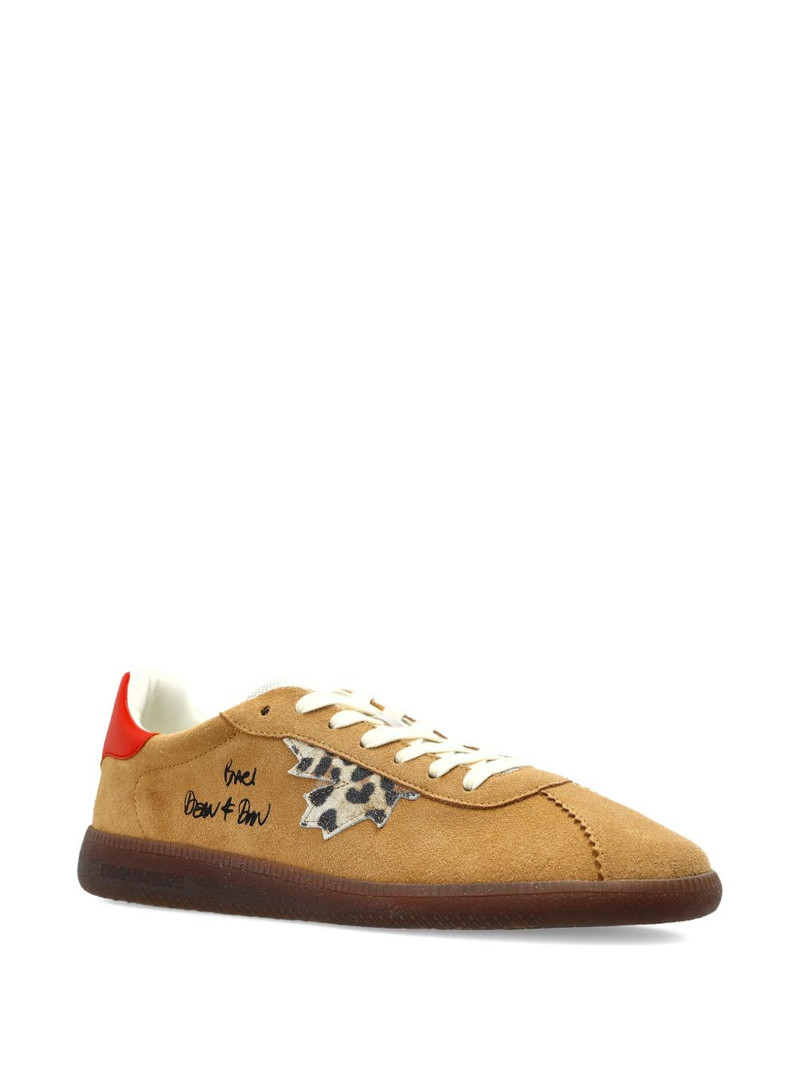 DSQUARED2 Rebels lace-up fastening sneakers outlook