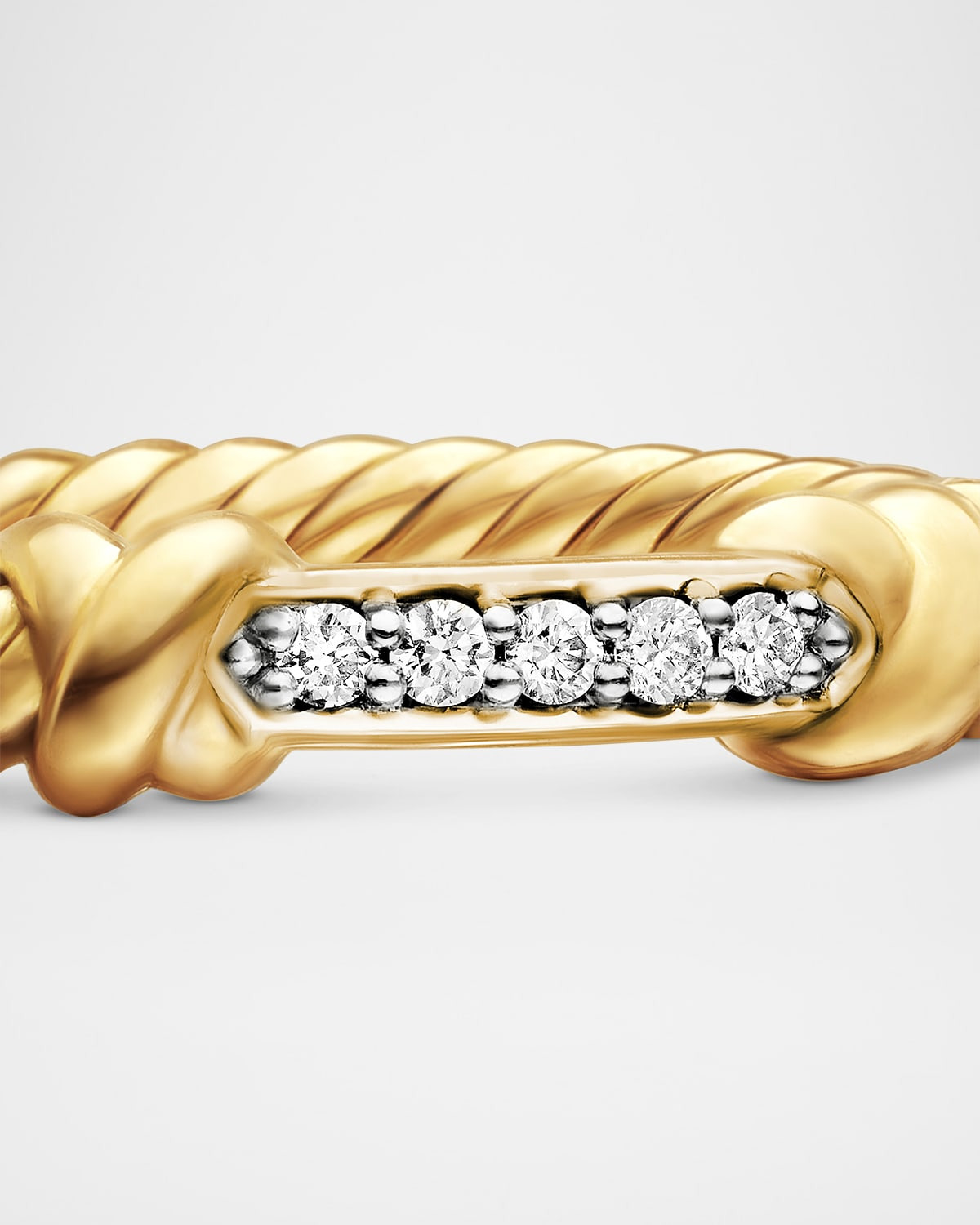 Petite Helena Wrap Band Ring, 4mm - 5