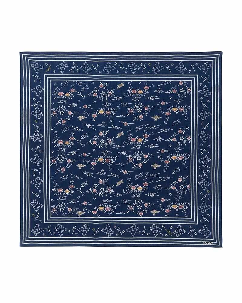 INDIGO KHADI BANDANA (N.D.) DK.INDIGO - 1