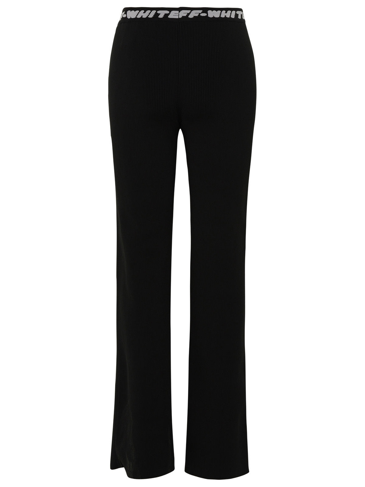 Off-White Woman Black Polyester Pants - 3