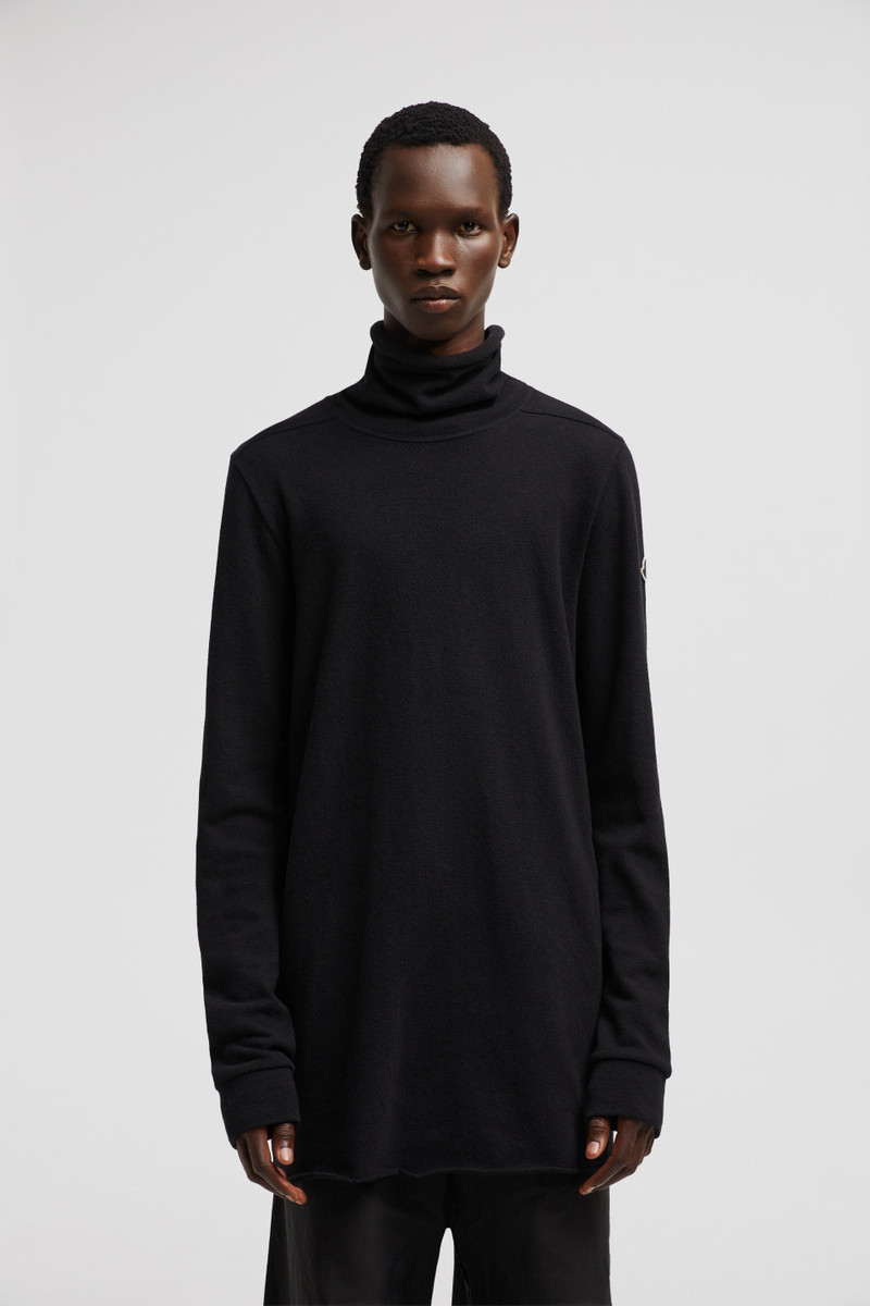 Moncler + Rick Owens Cotton Turtleneck Sweater 8