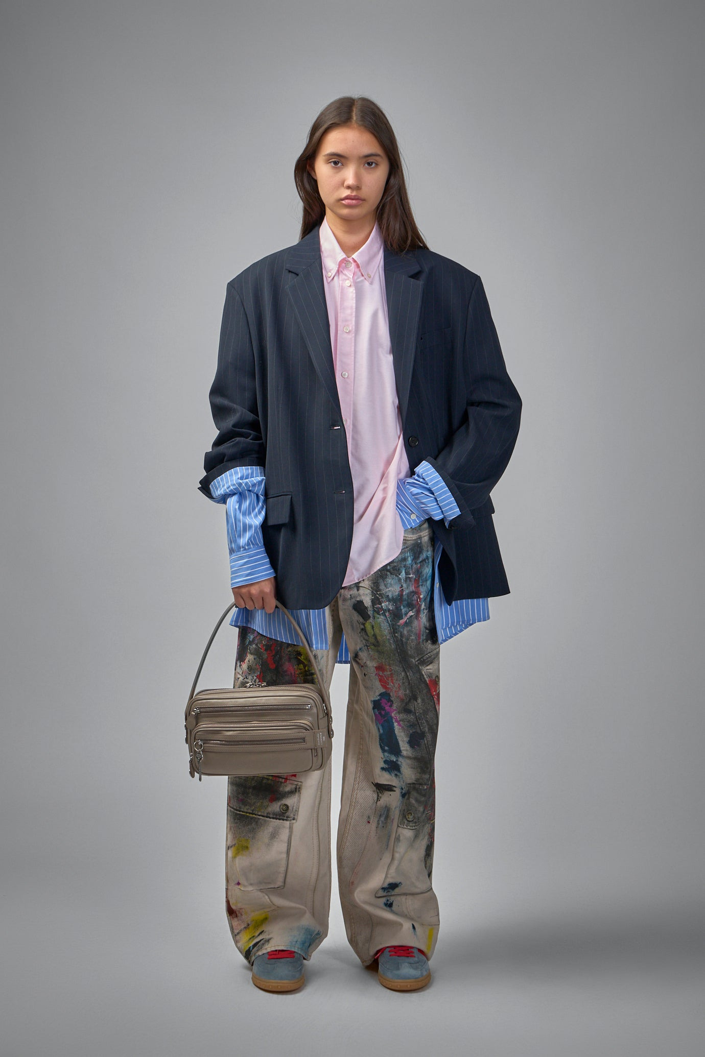 Layered Suit Jacket - 2