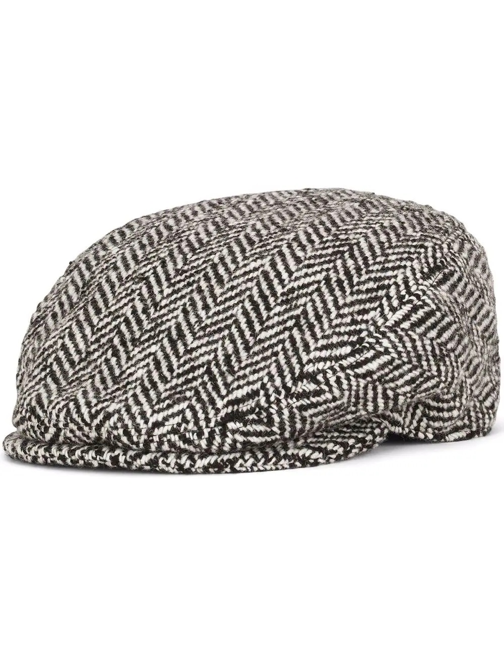 virgin wool-blend flat cap - 1