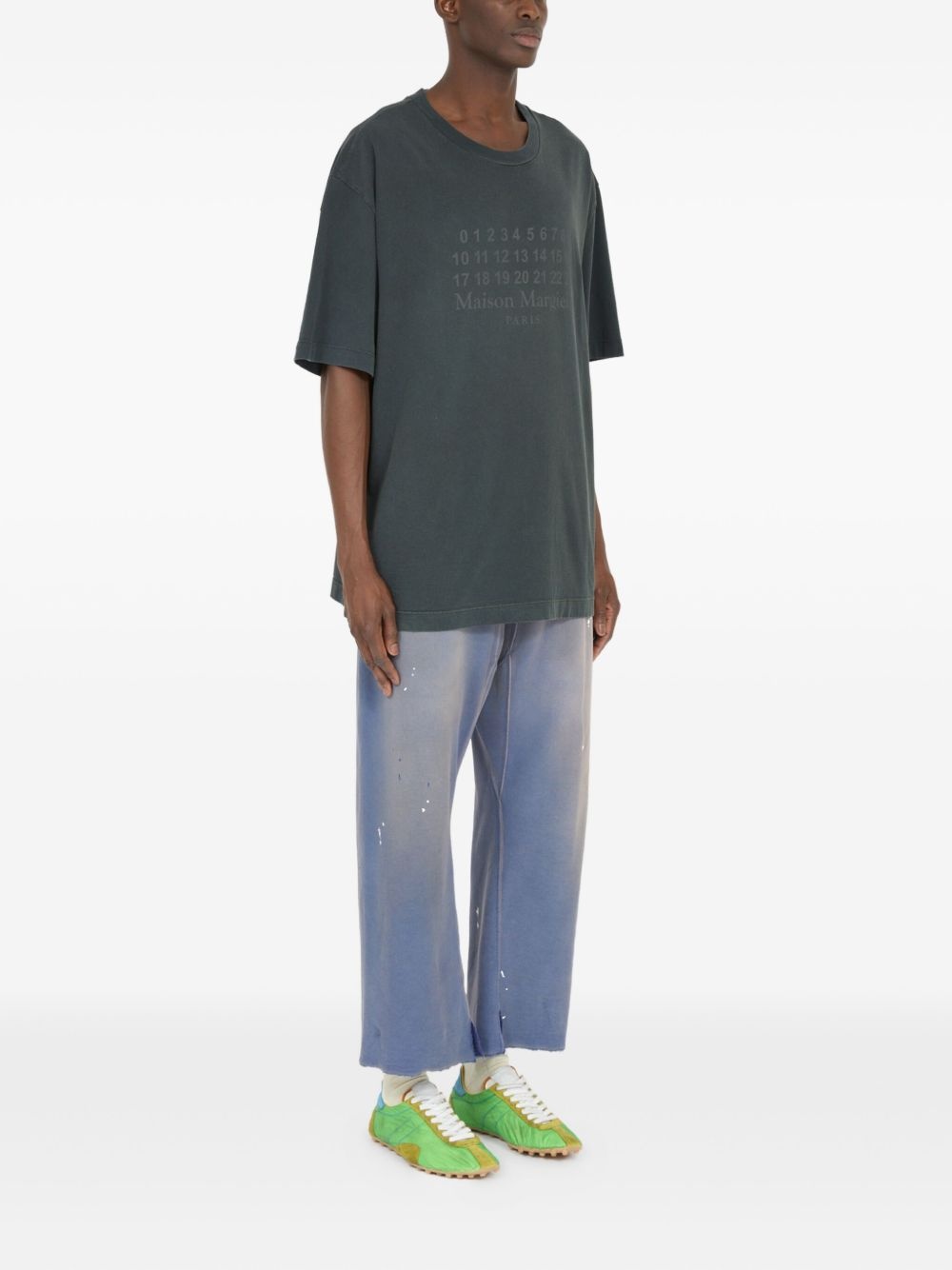logo-print T-shirt - 3