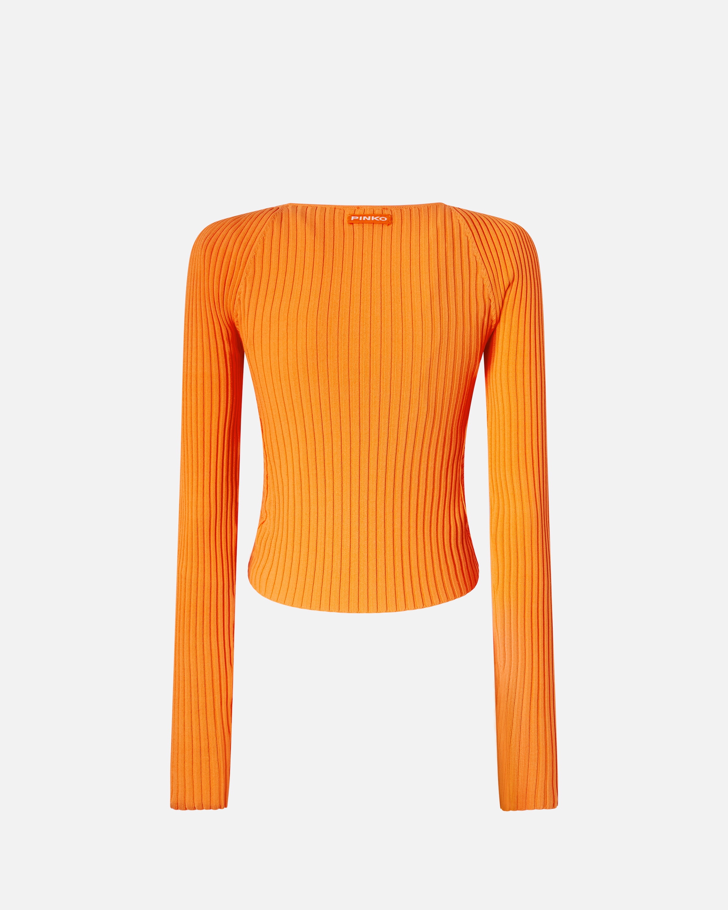SLIM-FIT RIBBED CARDIGAN WITH SUNNY DESIGN - 6