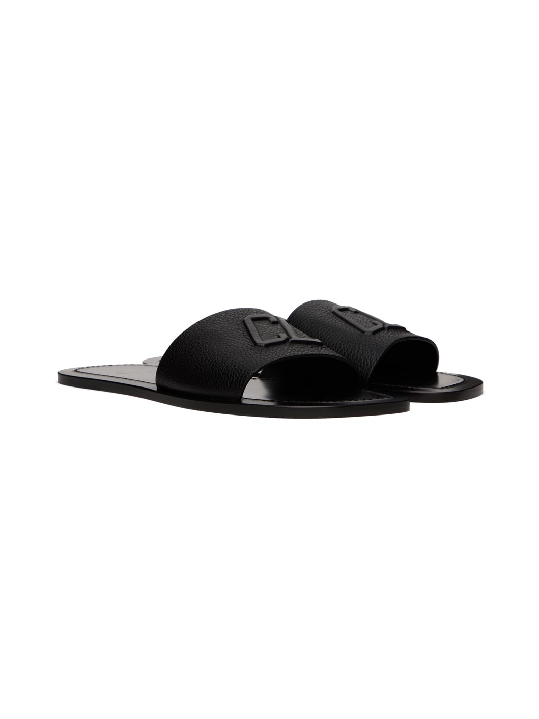 Black Varsicool Sandals - 8