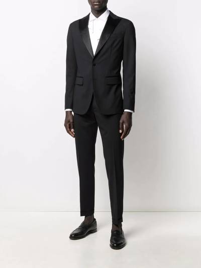 DSQUARED2 single-breasted virgin wool-blend suit outlook