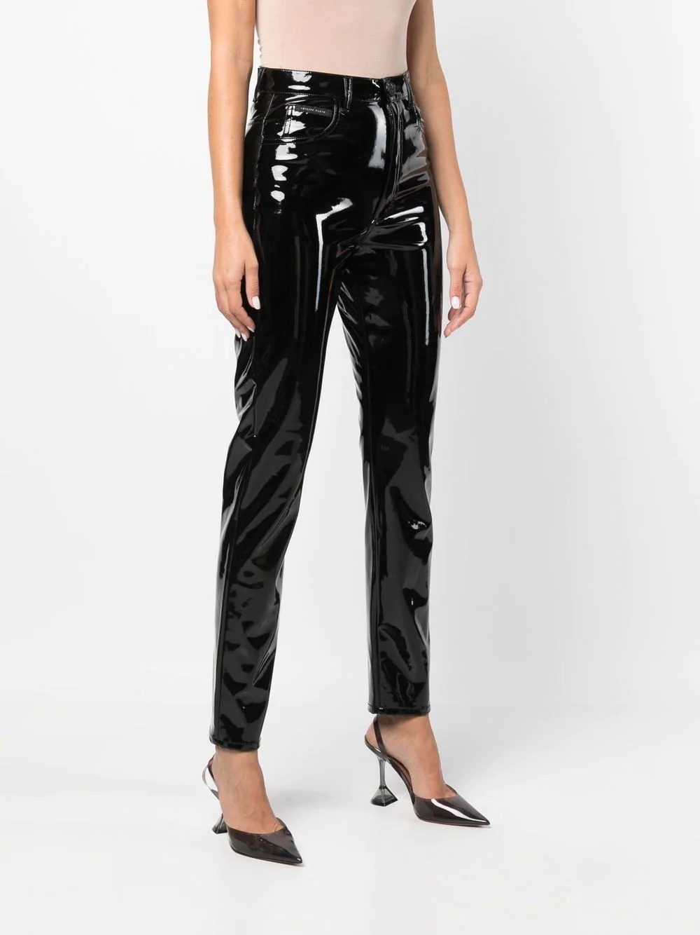Super-High waisted biker trousers - 3