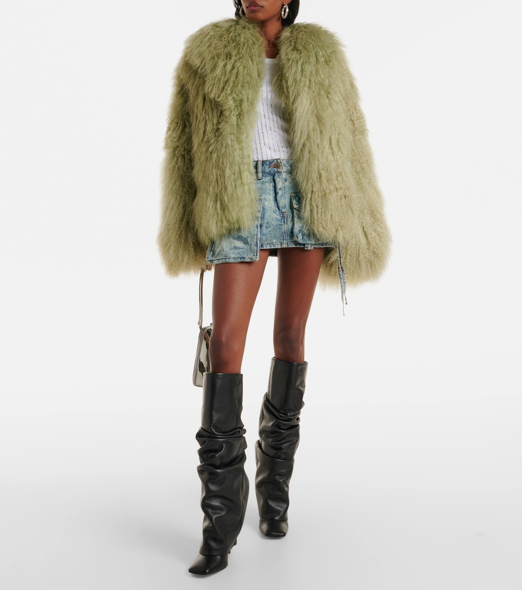 Faux fur jacket - 2