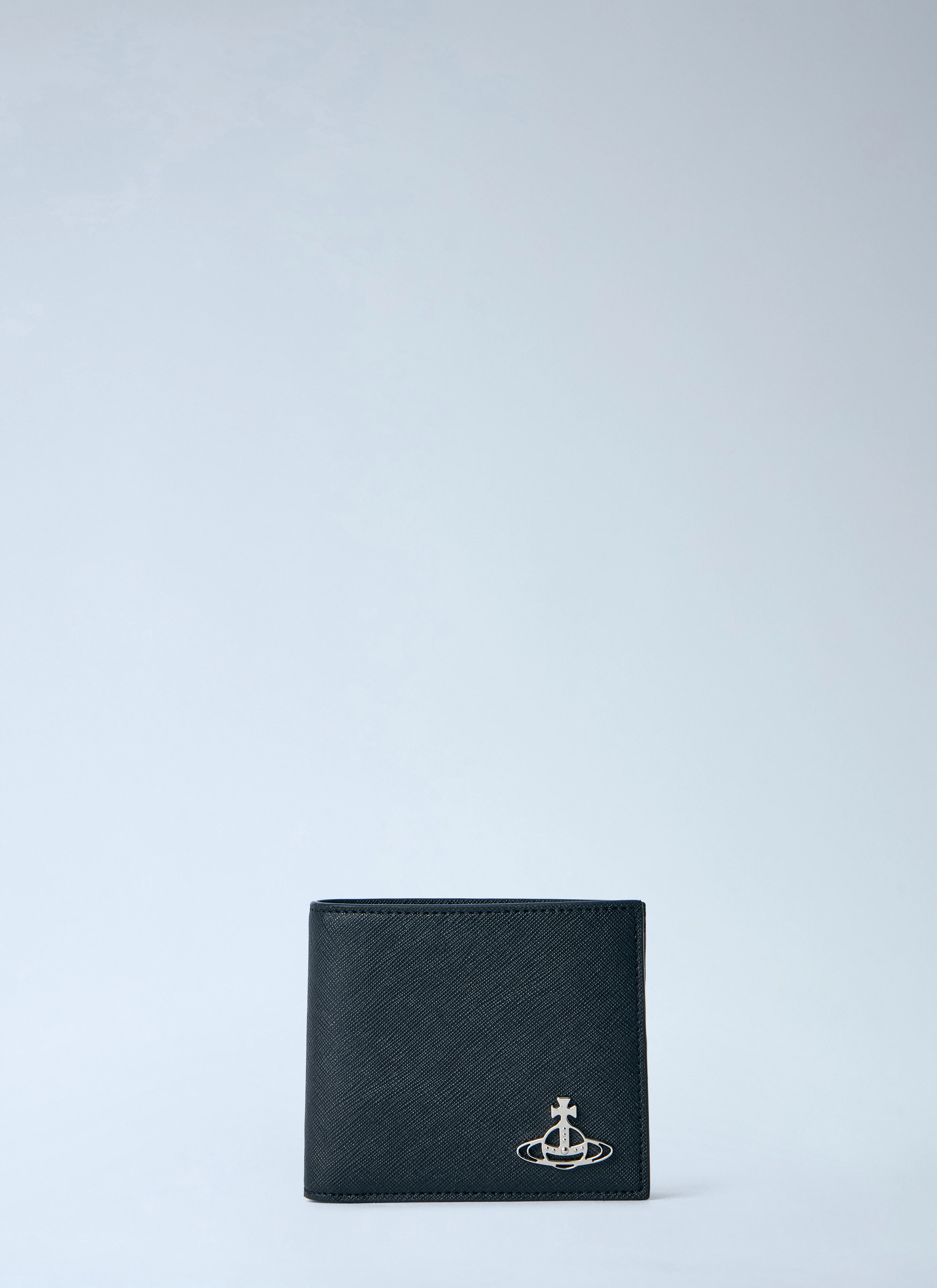 Orb Motif Leather Wallet - 1