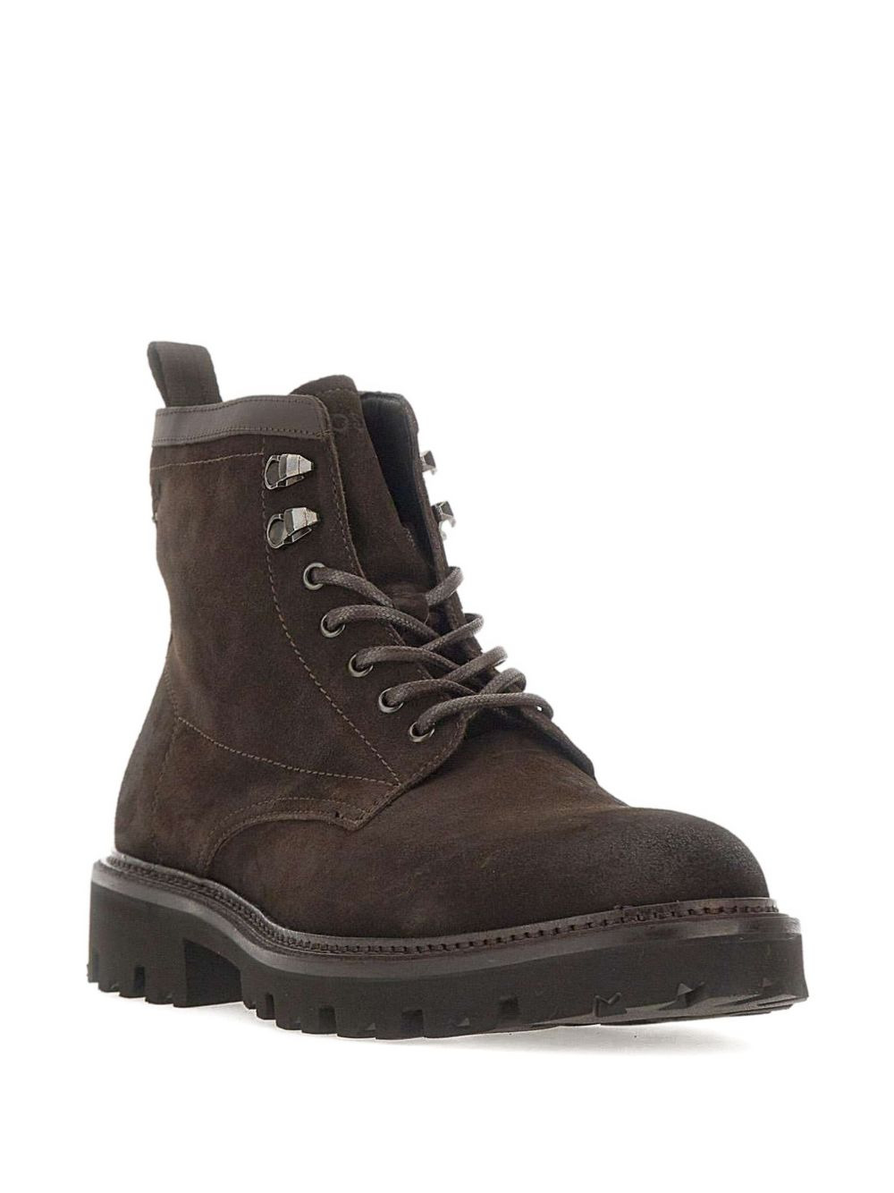 lace-up leather boots - 2