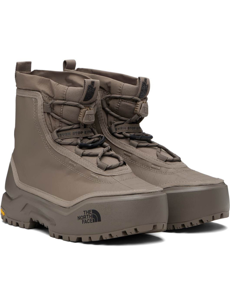 Taupe Base Camp 100 Waterproof Boots 4