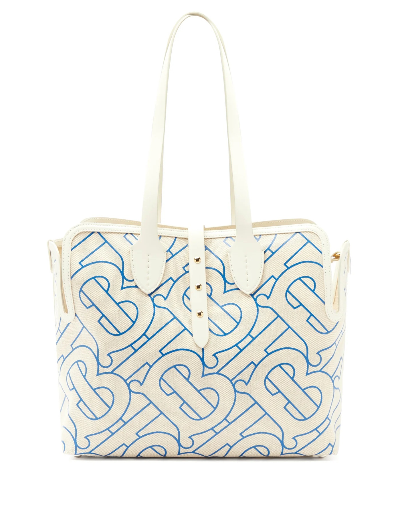 The Medium TB-tape canvas tote bag - 1