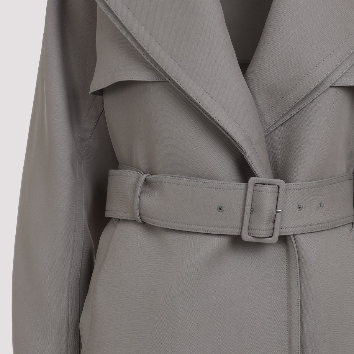 コート ALAIA SS25 TRENCH COAT DOUBLE DIAGONALE (AA9M03606T678 755) Alaïa Alaïa Coat | baltini | REVERSIBLE