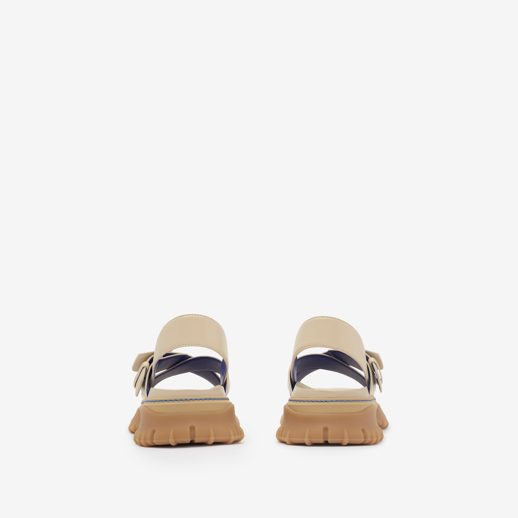 Leather Pebble Sandals - 4