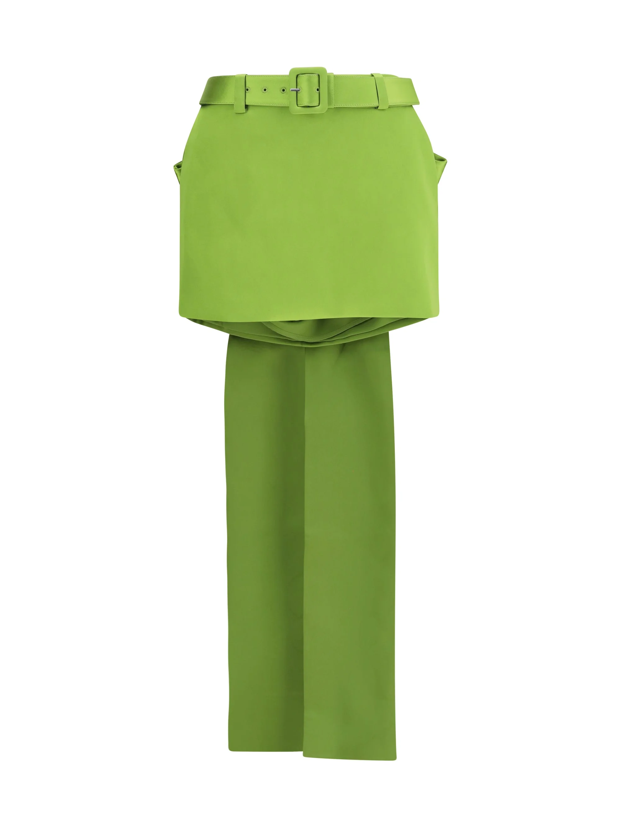 Self-Portrait Women Satin Bow Mini Skirt - 1