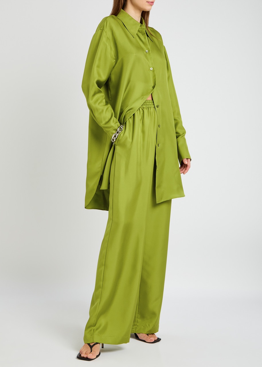 Rohe Signature Oversized Silk Shirt - 4