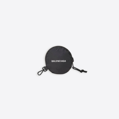 BALENCIAGA Expandable Grocery Shopper Bag in Black outlook