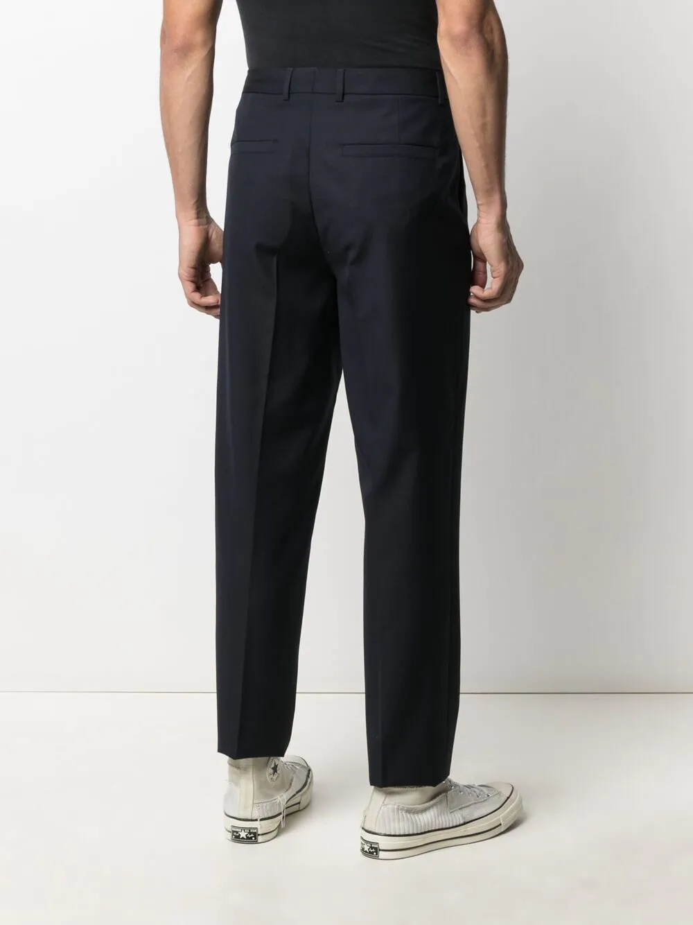 Massimo tapered-leg trousers - 4