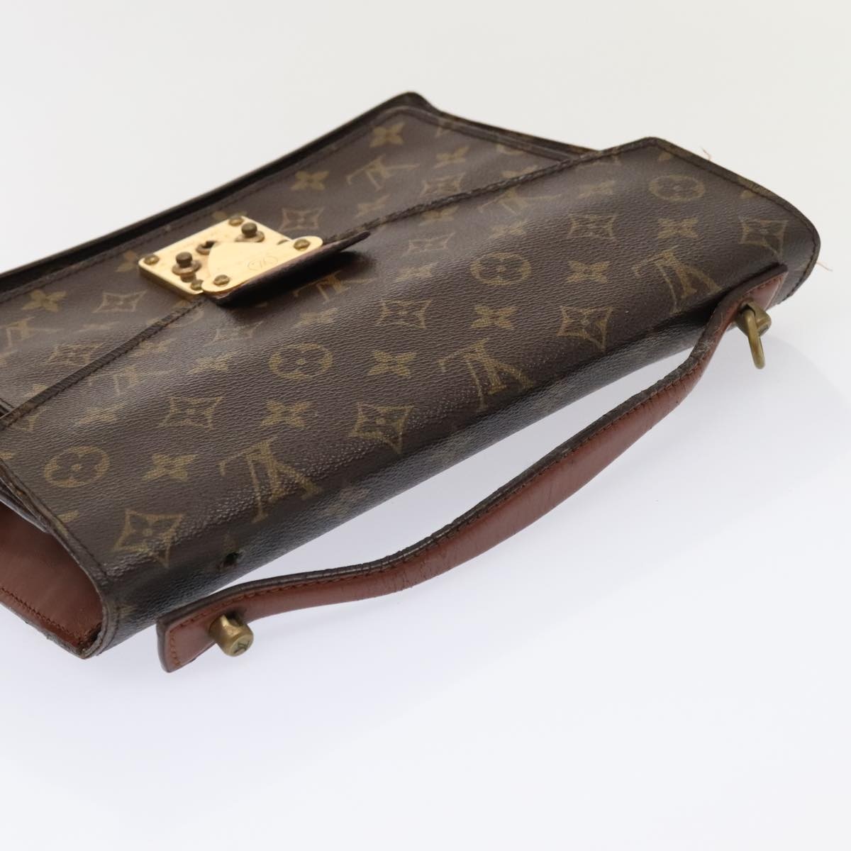 LOUIS VUITTON Monogram Monceau 28 Hand Bag M51185 - 6