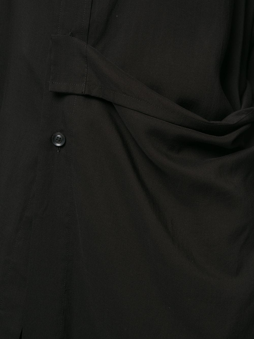 side drape-detail shirt - 5