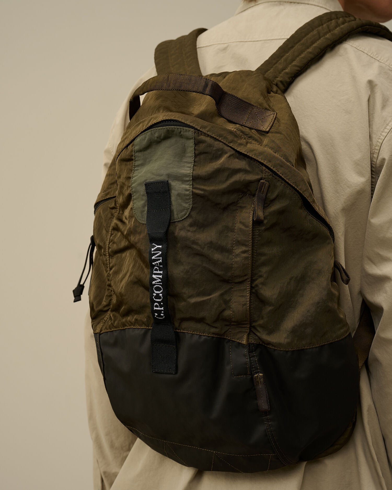 Nylon B Rounded Backpack - 3