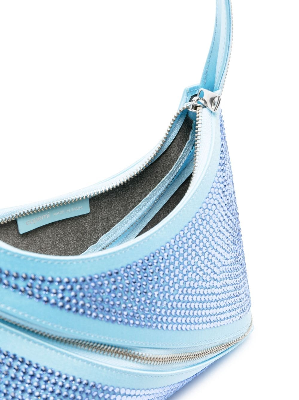 crystal-embellished shoulder bag - 6