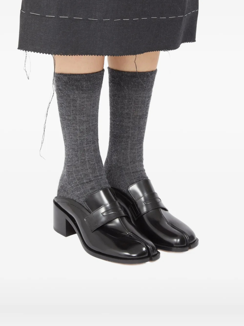 MAISON MARGIELA - Women H55 Tabi City Loafer Mule - 5