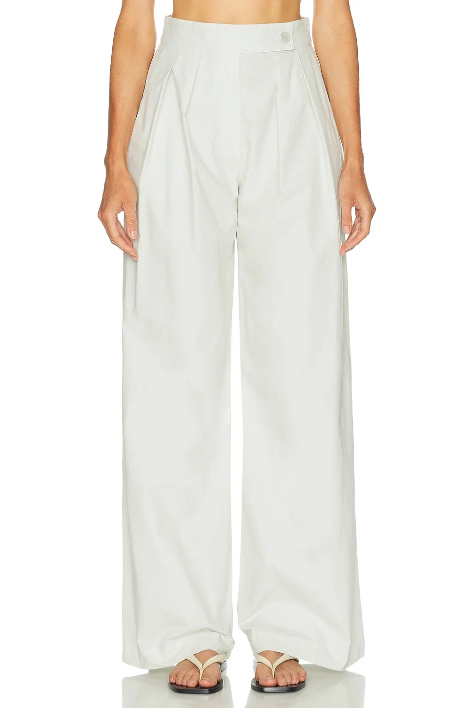 Brooke C High Rise Double Pleat Pant - 1