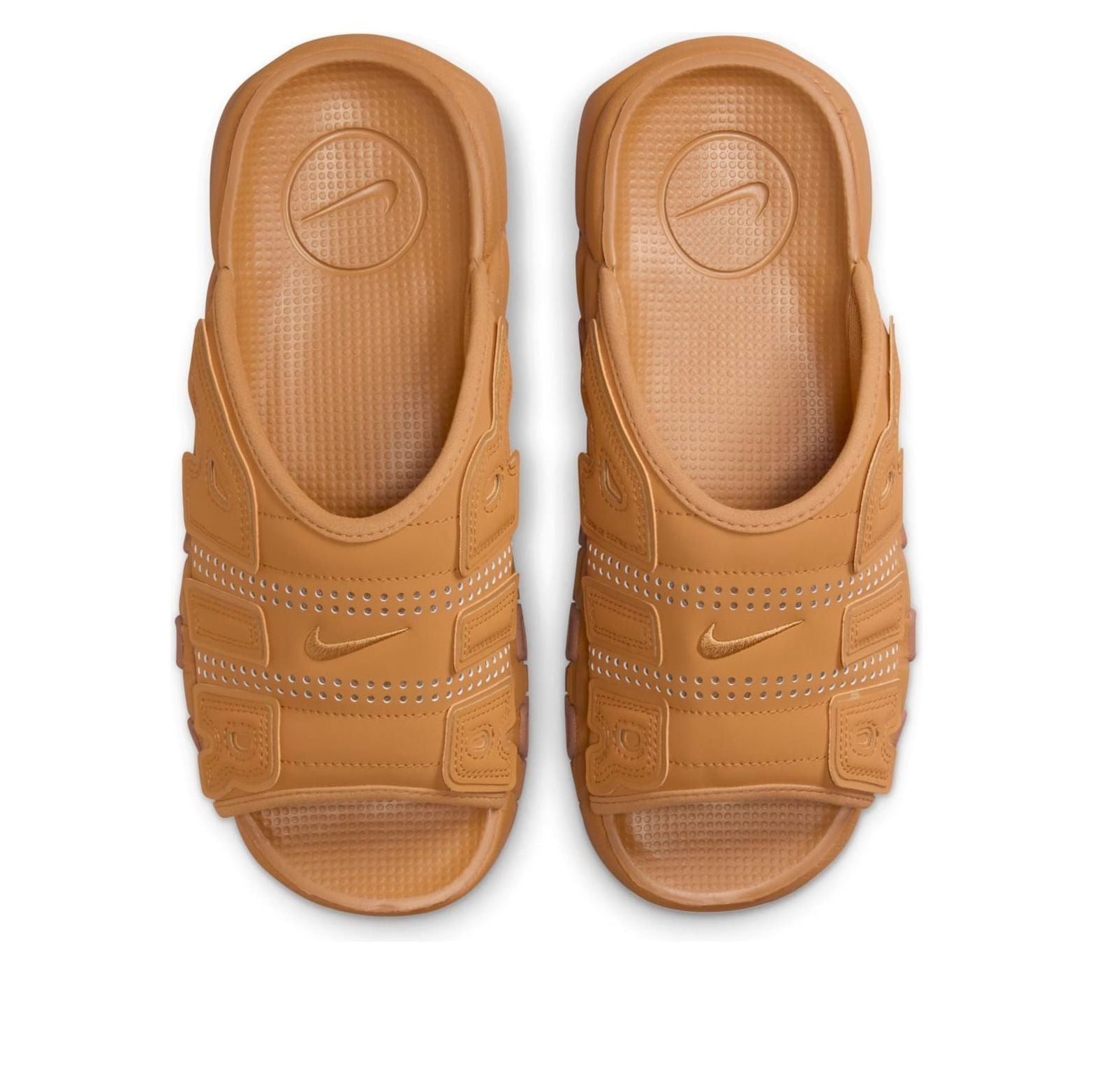 Nike Air More Uptempo Slides 'Flax' FZ3113-200 - 4