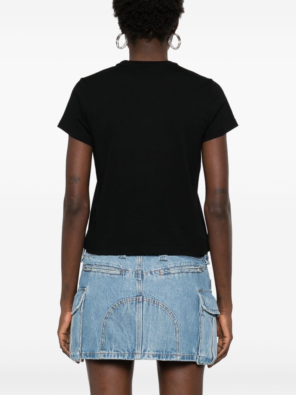 logo-embossed T-shirt - 4