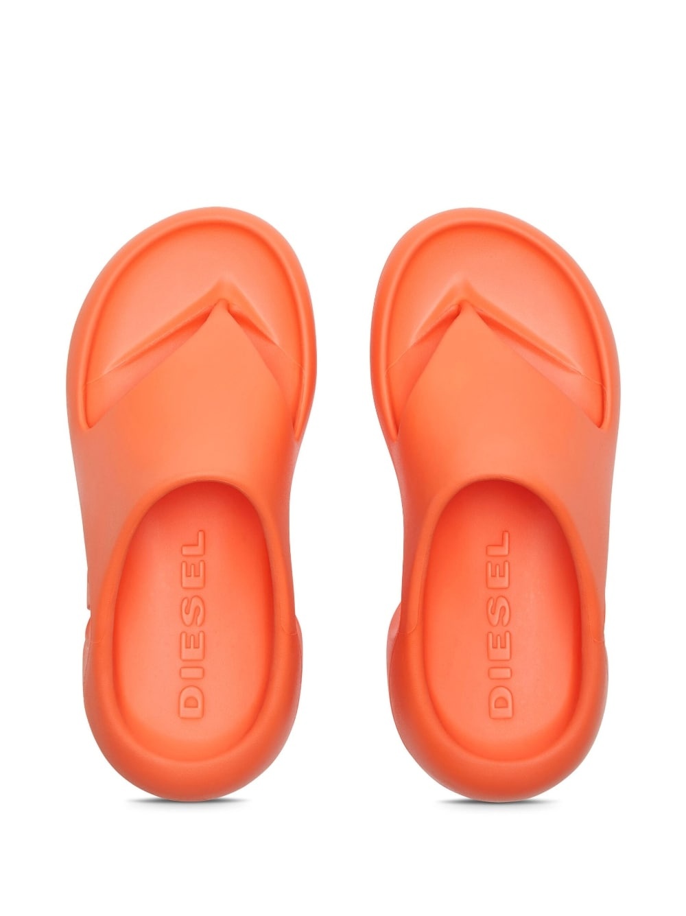 thong-strap slip-on sandals - 4