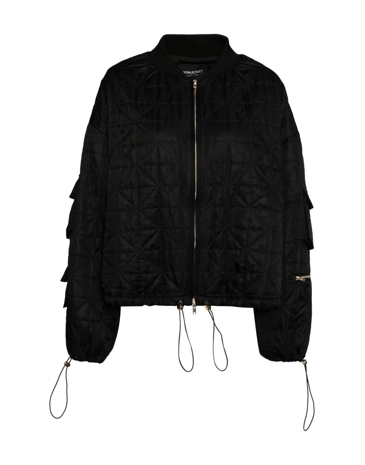 Downtown Quilted Bomber Jacket - 10