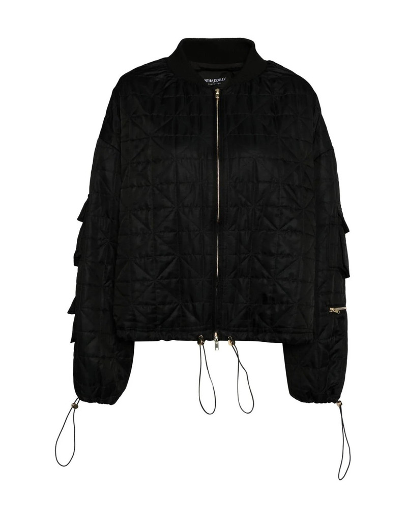 Downtown Quilted Bomber Jacket 10