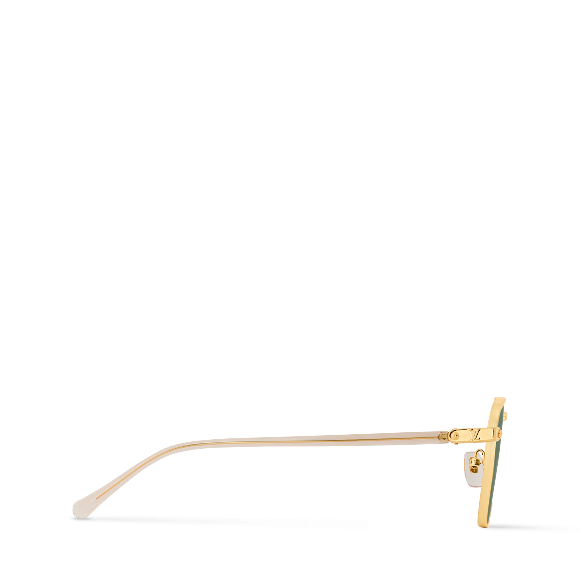 LV Signature Metal Square Sunglasses - 3