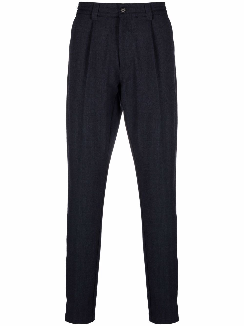 mid-rise straight trousers - 1