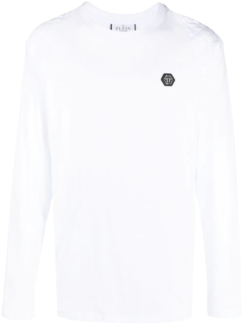 logo print long-sleeve T-shirt - 1