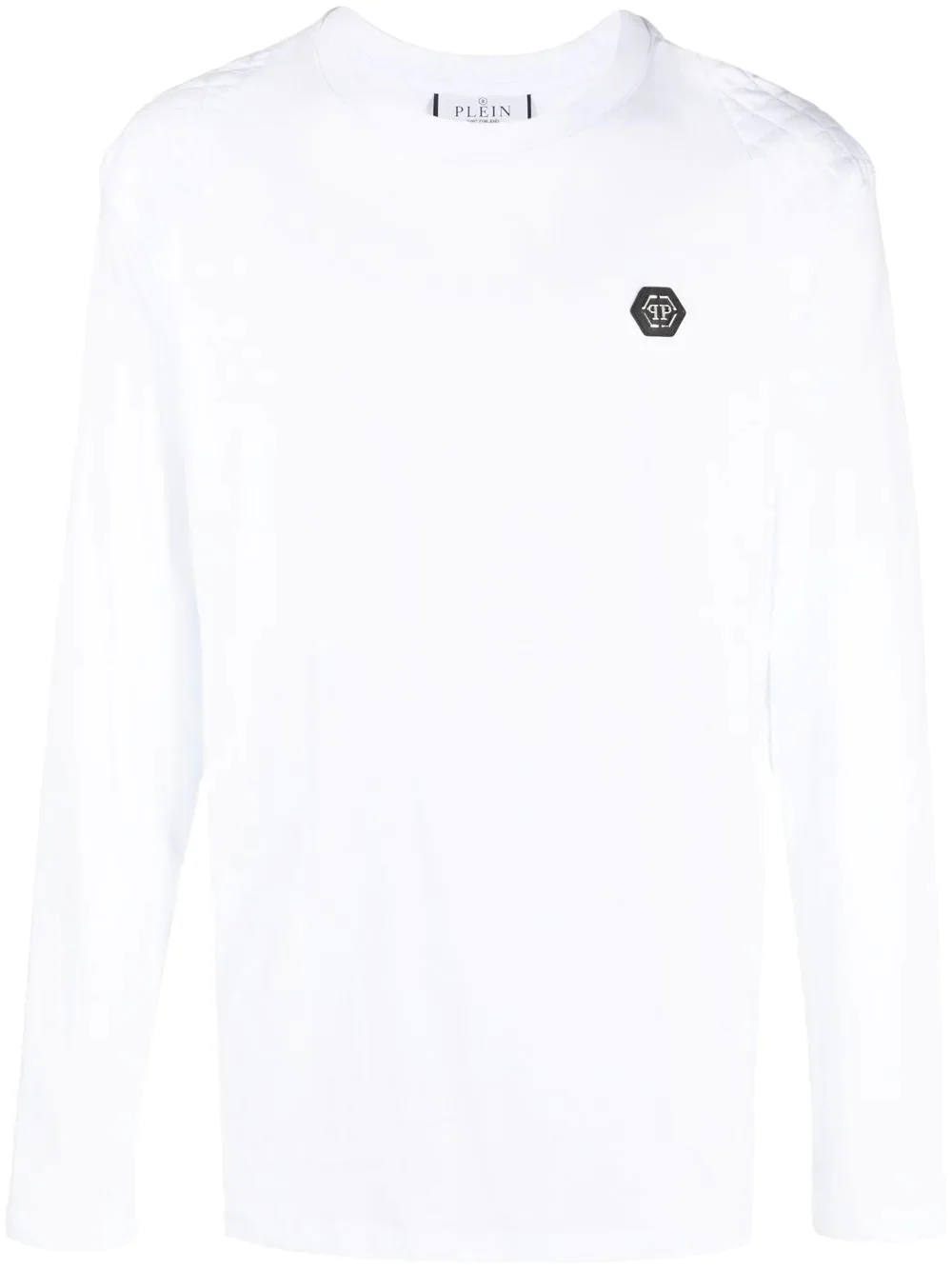 logo print long-sleeve T-shirt - 1
