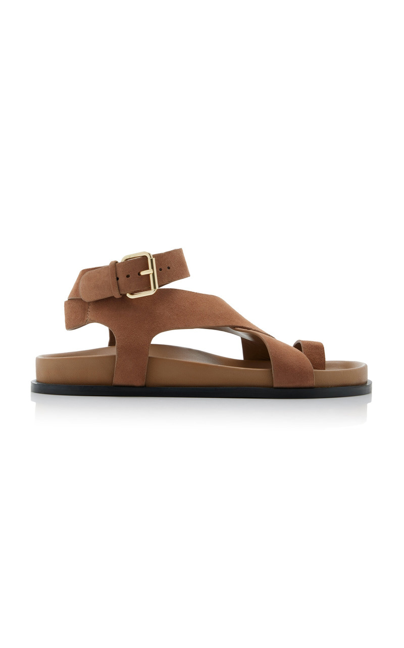 Jalen Suede Sandals tan - 1