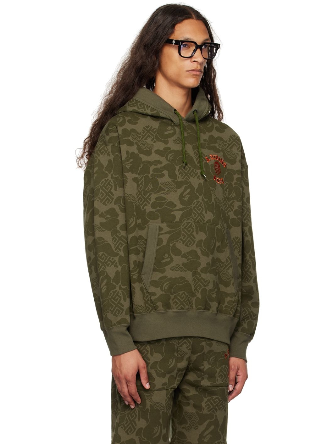 Khaki Asia Camo Hoodie - 2