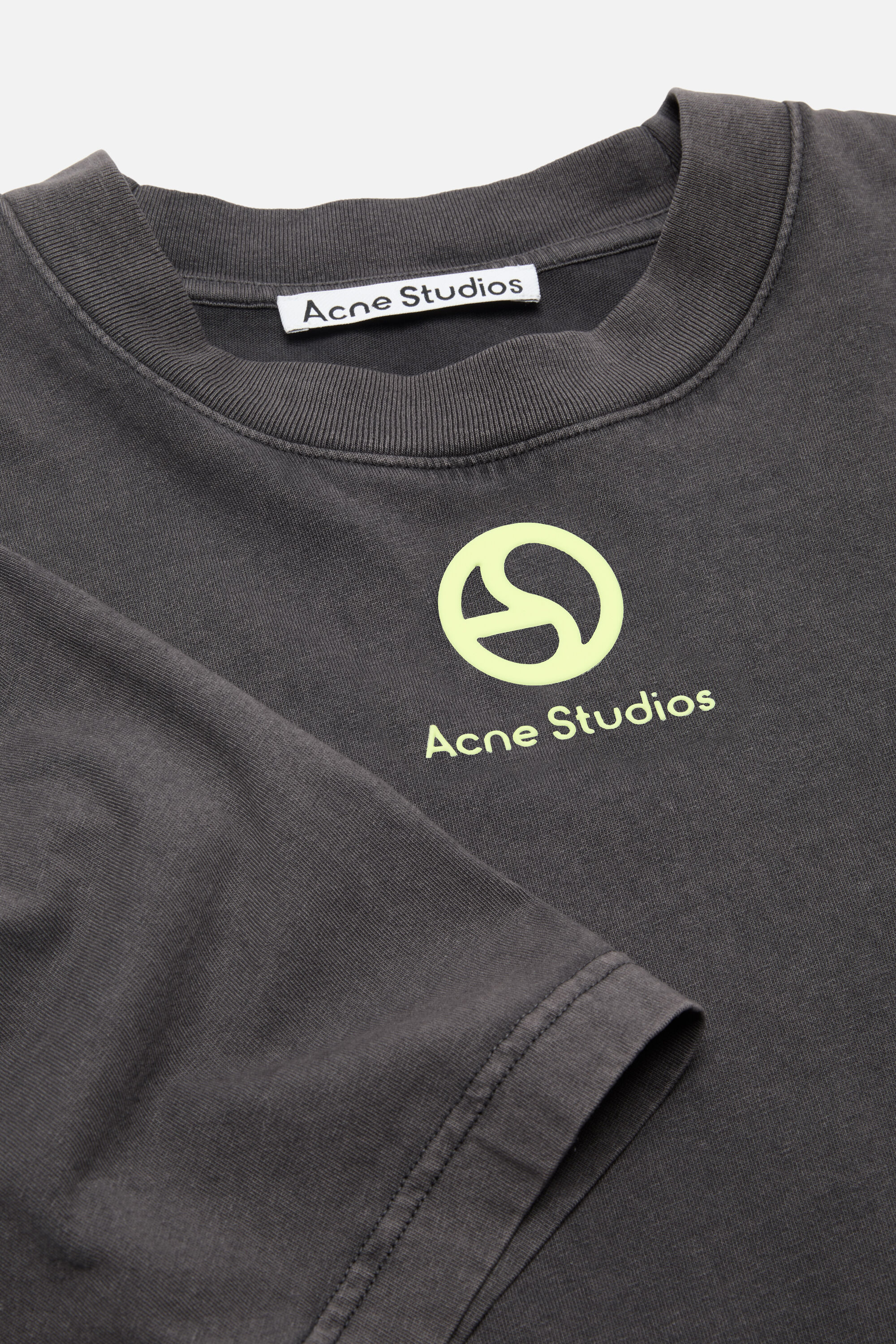 Logo t-shirt - Faded black - 5