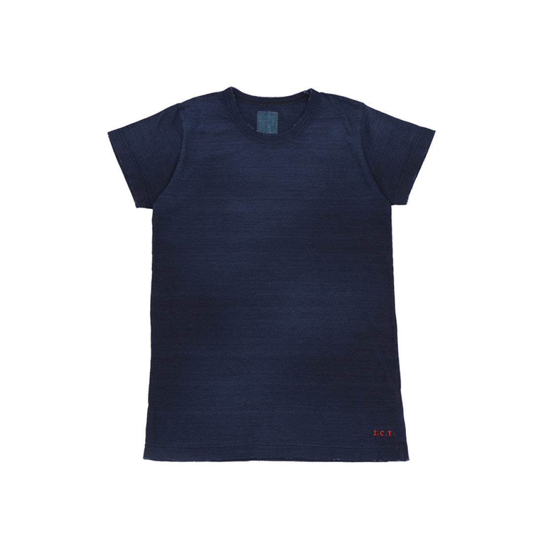 INDIGO TIGHT TEE S/S DK.INDIGO - 1