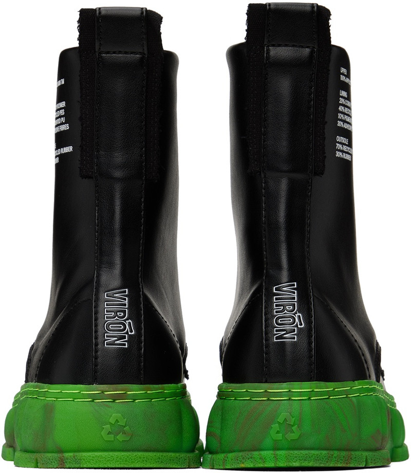 VIRÓN Black & Green 1992 Boots outlook